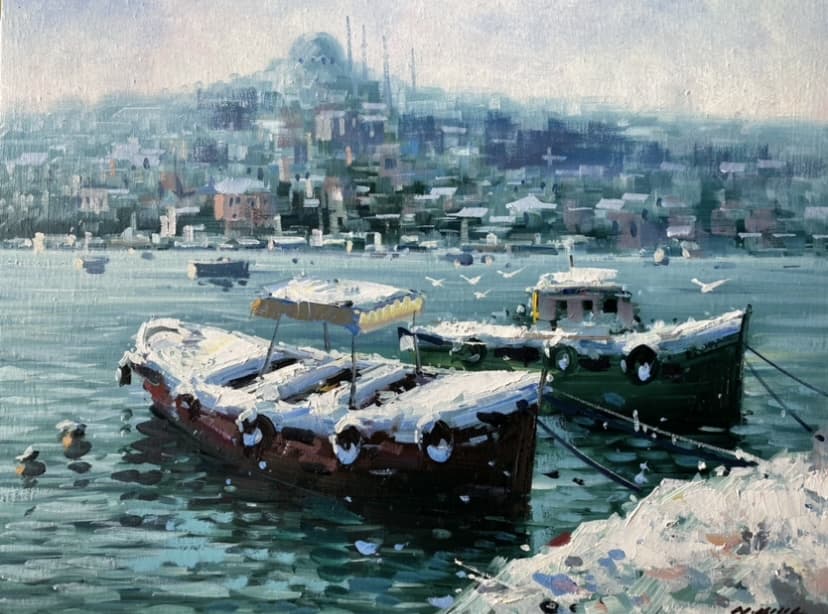 Üsküdar da kış