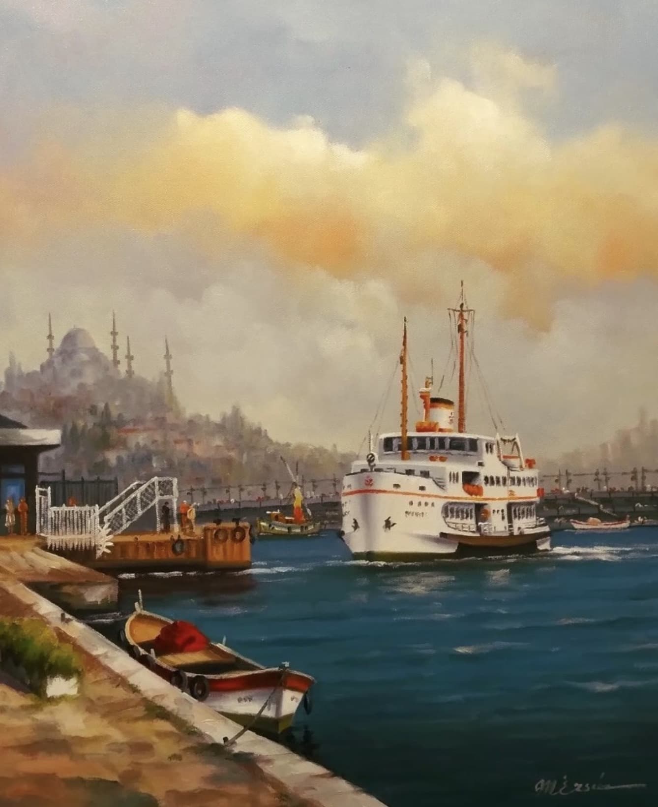 Eminönü iskelesi